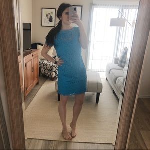 Lily Pulitzer ocean blue late dress. Size medium